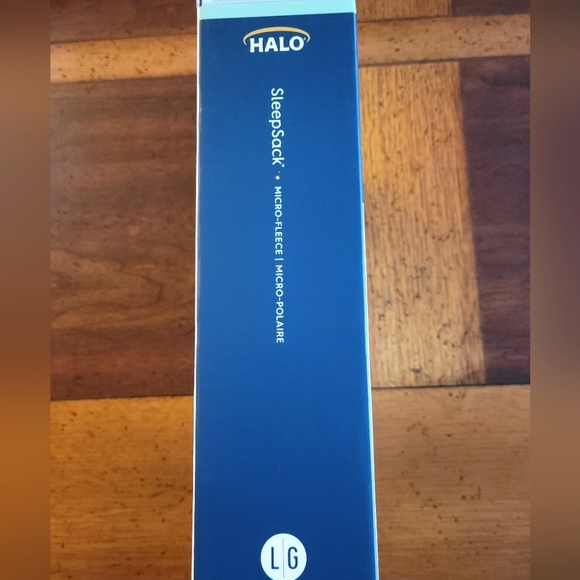 🆕️Halo-Infant & Toddler-Micro-Fleece Sleep Sack-Size Large-12-18 Months-Blue - Picture 4 of 4